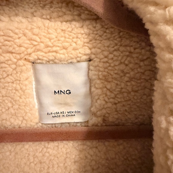 Mango Suede/Sherpa Coat (Faux) - Picture 2 of 5